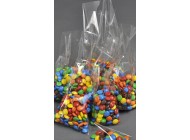 PP Confectionery Bags + 6mm lip (9 sizes) - Packed in 1000's